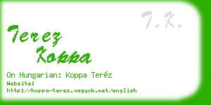 terez koppa business card